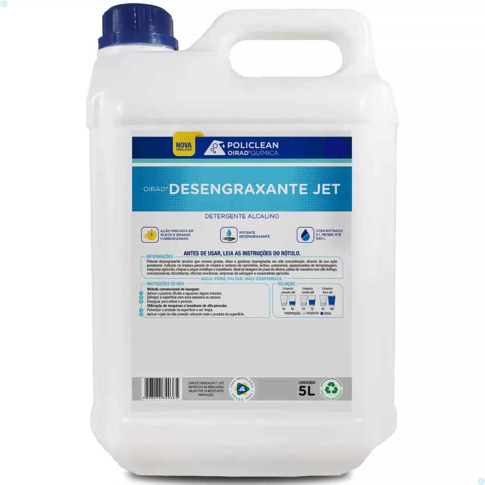 Detergente de
Alta Concentração