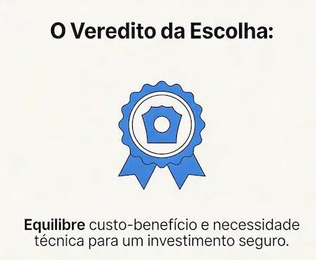 Selo de aprovação técnica para escolha da melhor lavadora de alta pressão.